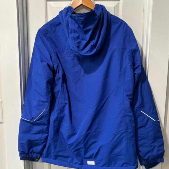 Lands End Kids Blue Squall Jacket - Picture 2 of 3